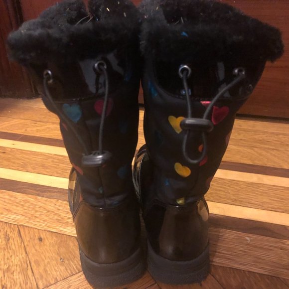 Totes size 12 winter fuzzy boots - Picture 3 of 4